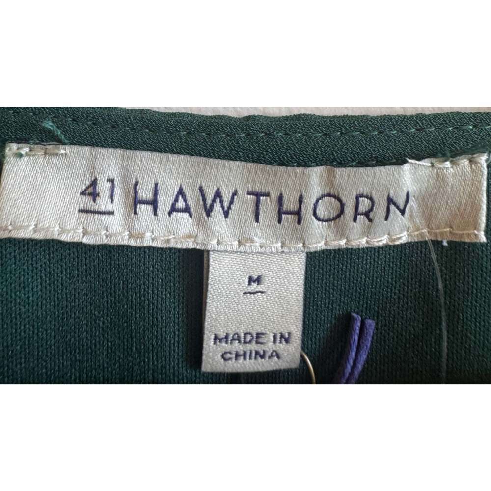 NWT 41 Hawthorn Bogota Dress Medium Emerald Green Tank Sleeveless Stitch Fix NEW - Picture 3 of 15